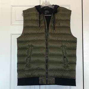 Men’s Polo RL Puffer Hooded Vest